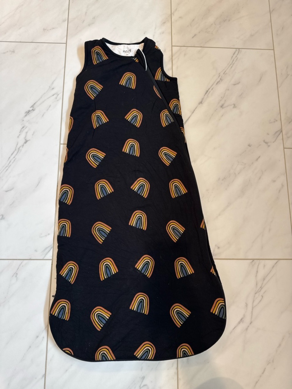 KYTE 1.0 Tog Sleep Bag - Black Rainbow Print